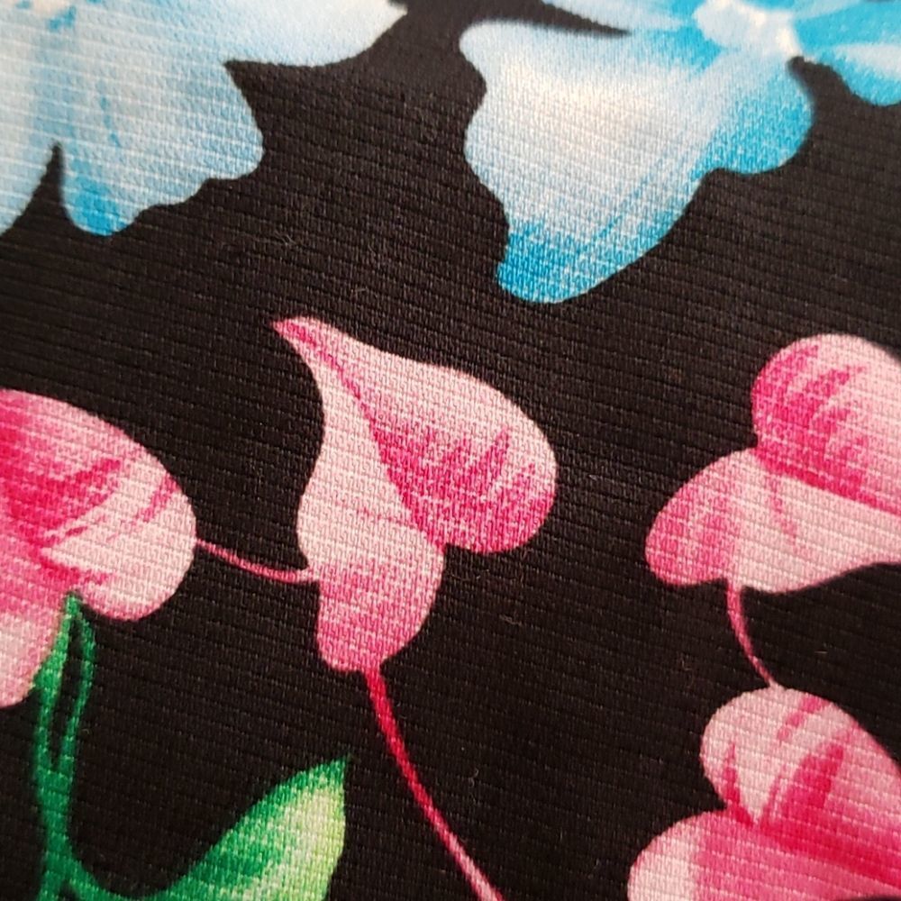 RAFAELLA Petites collection floral capri pants - Picture 2 of 6